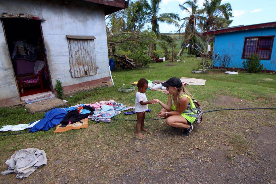 tara gabby maddison4 - Cyclone Disaster Relief Fiji Review - 2016