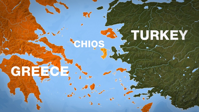 chios map