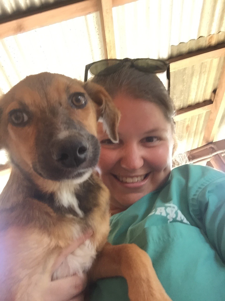 Emily dorjath - Volunteering for Animals Fiji