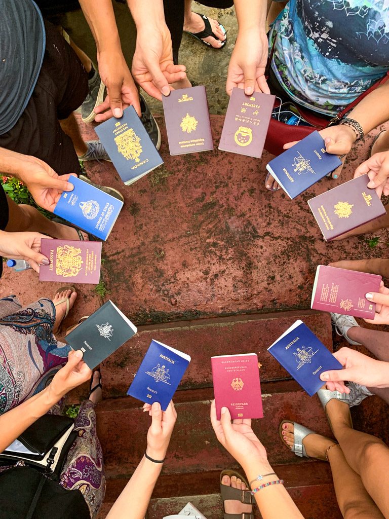 volunteers passports