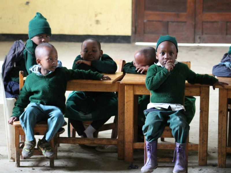 TZ students in class 800x600 - Tanzania
