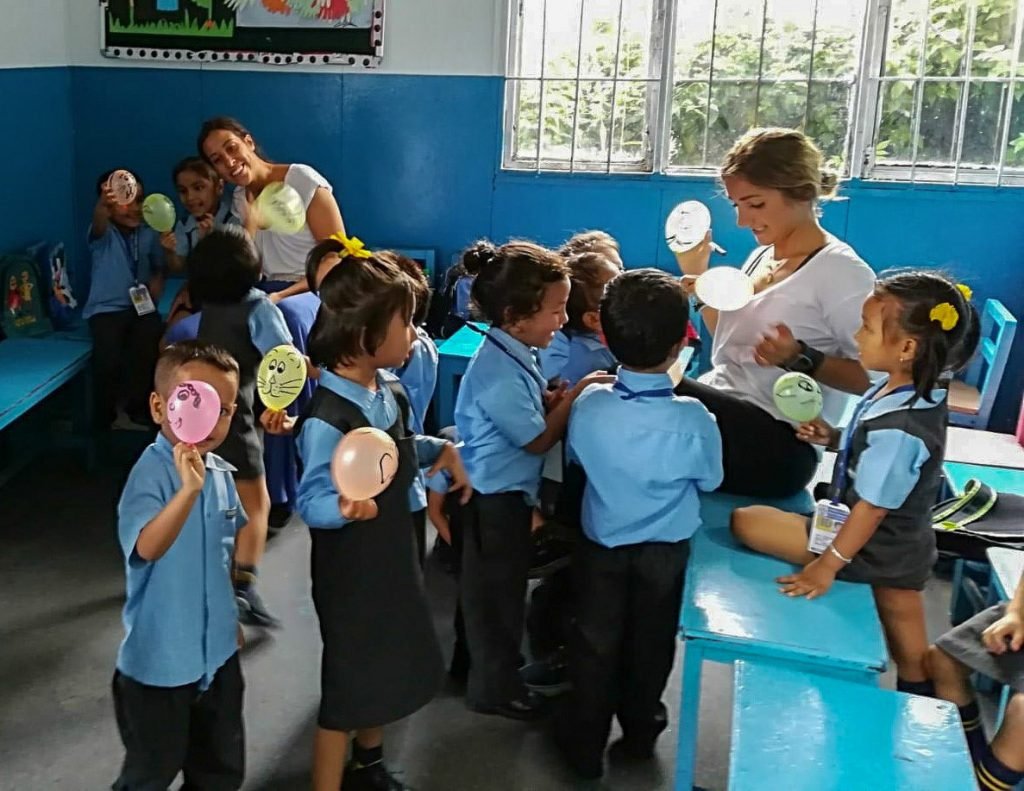 Country Specific FAQ Nepal kindergarten teaching with IVI 3 2 1024x791 - Country Specific FAQ