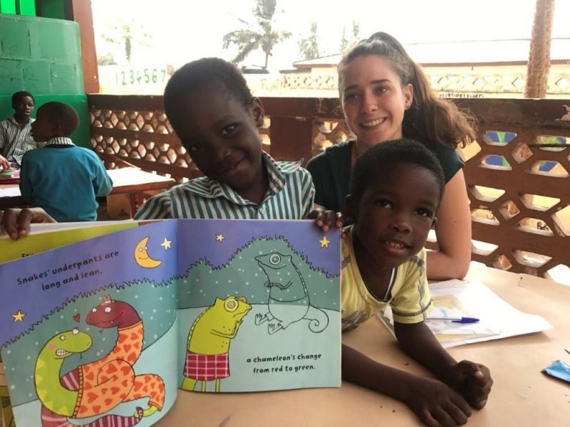 Teaching in Ghana with IVI Teaching in Ghana with IVI