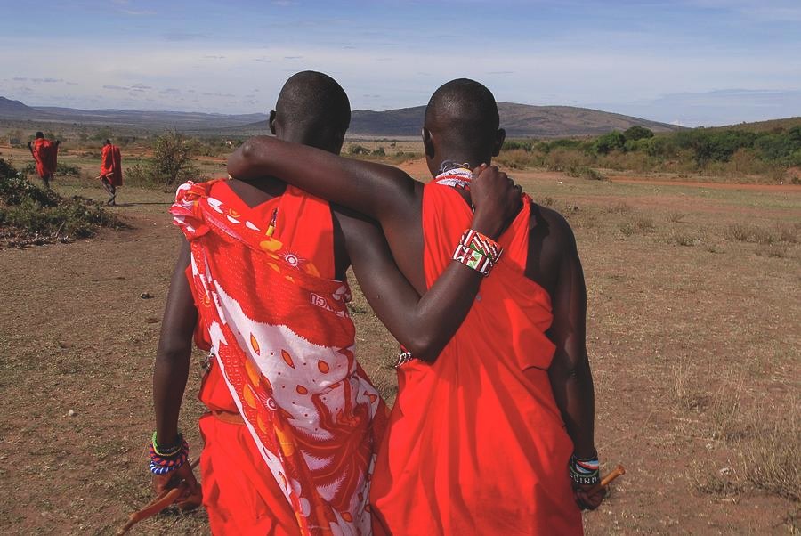 Kenya2 SS maasai mara men - Kenya2 SS
