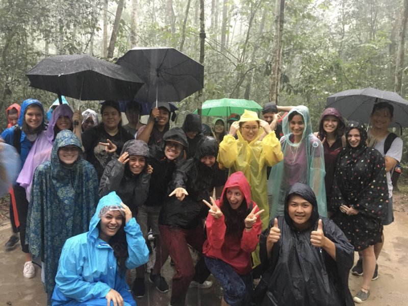 Group photo of participants - Raining day Group photo of participants - Raining day