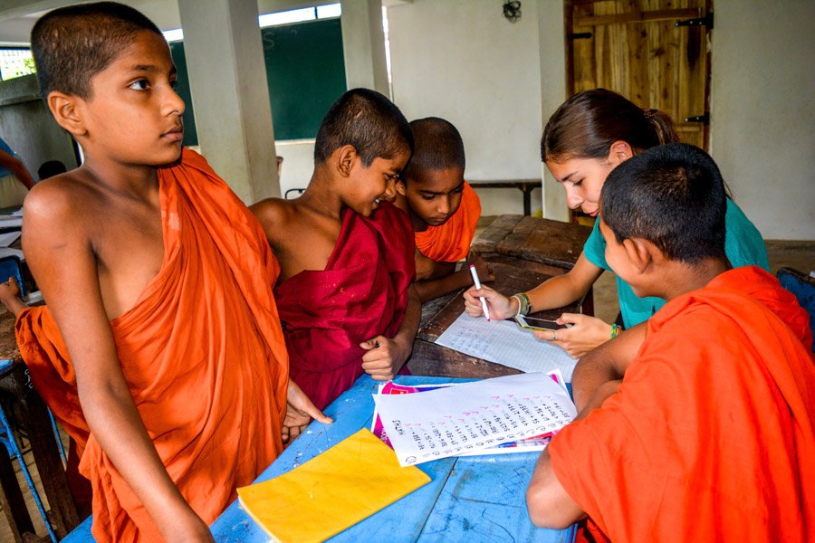 checking work in classroom checking work in classroom