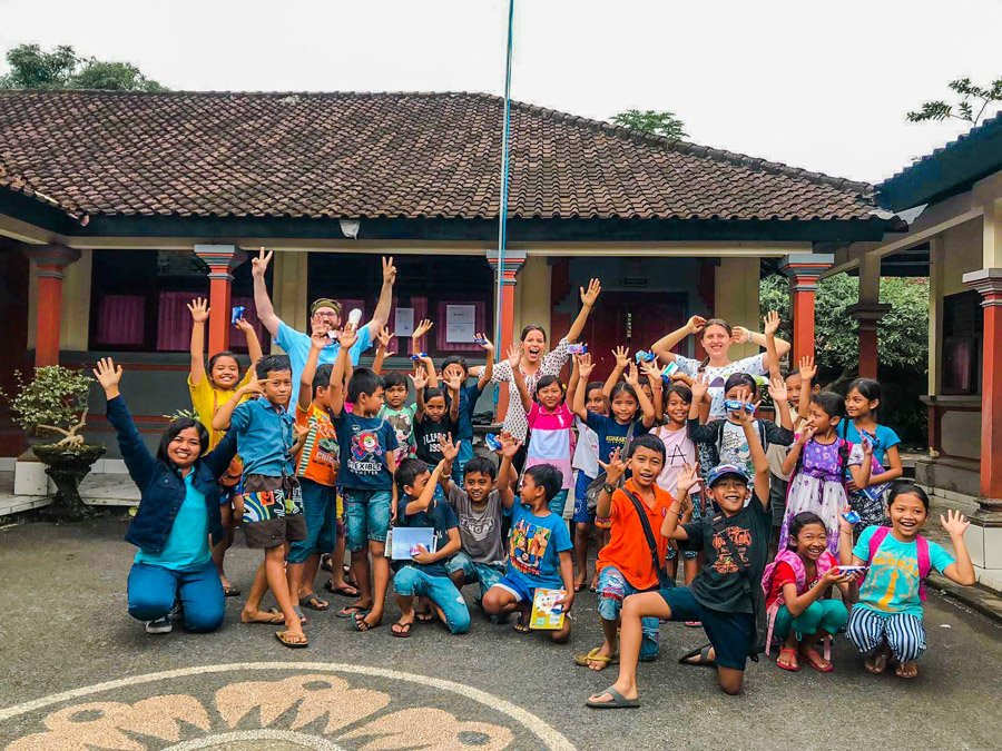 smiling with class in Bali - English Teaching in Ubud, Bali Review