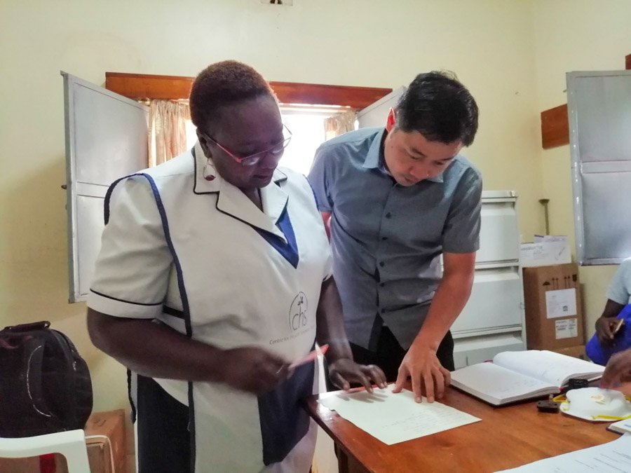 working on project in Kenya 2 - Gatanga Village, Kenya: Transforming through the generosity of volunteers