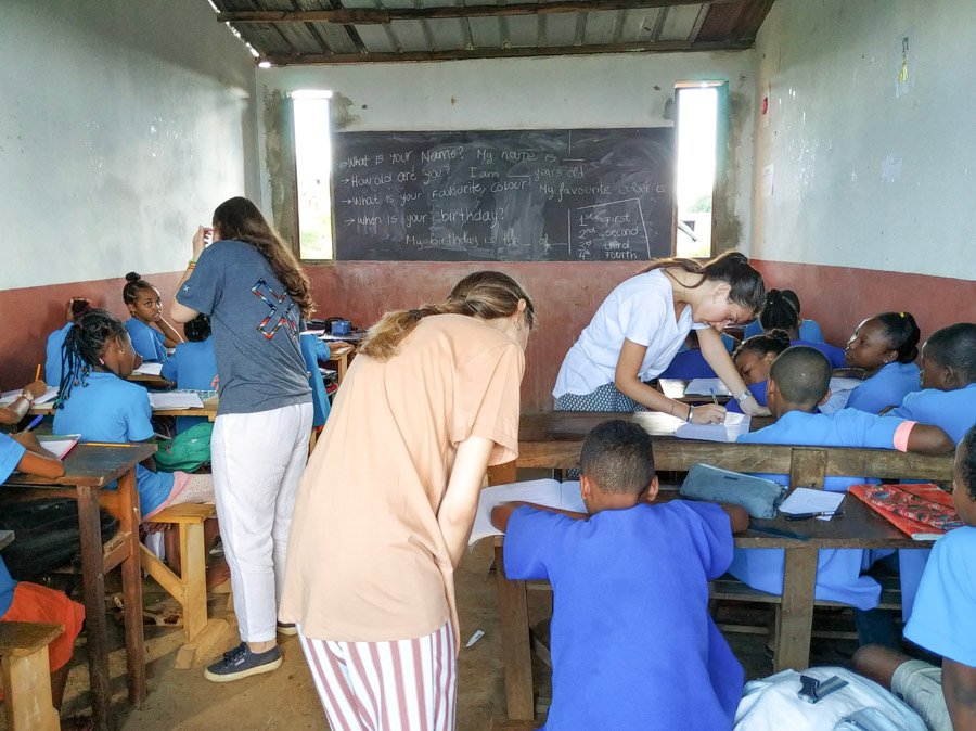 Nosy Be Teaching 19 9 - Why Should You Volunteer Abroad with IVI?