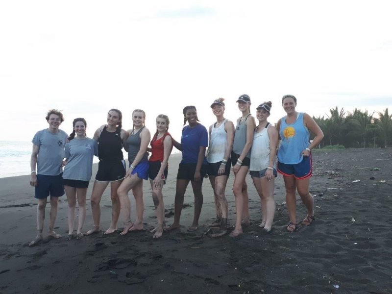 group of participants on beach group of participants on beach