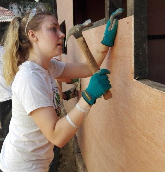 using a hammer using a hammer