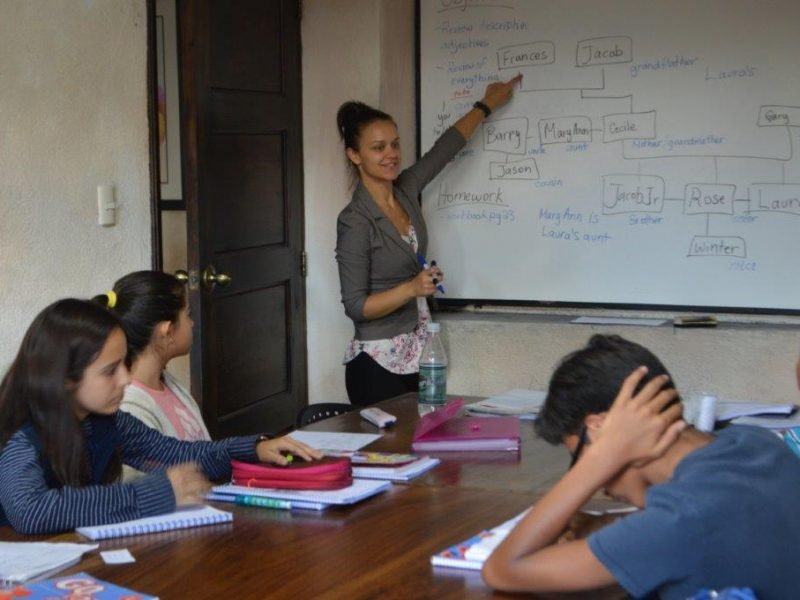 teaching a class teaching a class