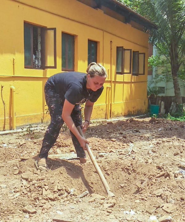 digging
