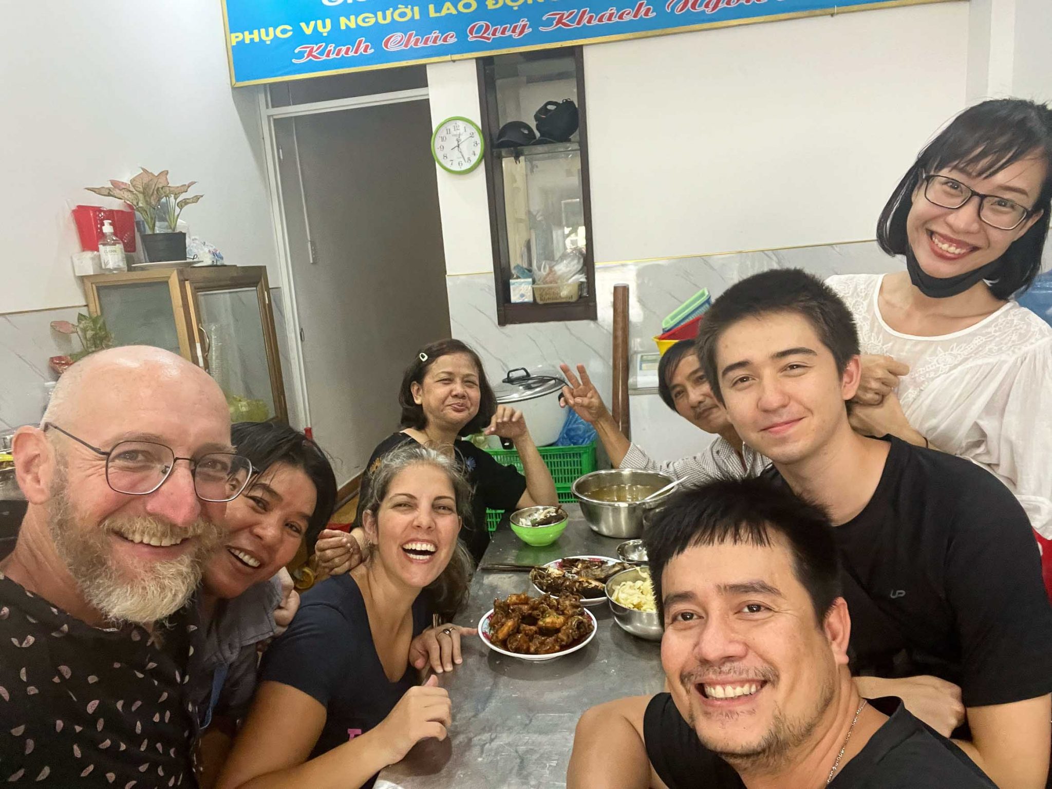 maya and chris 1 scaled - Vietnam Food Shop Review