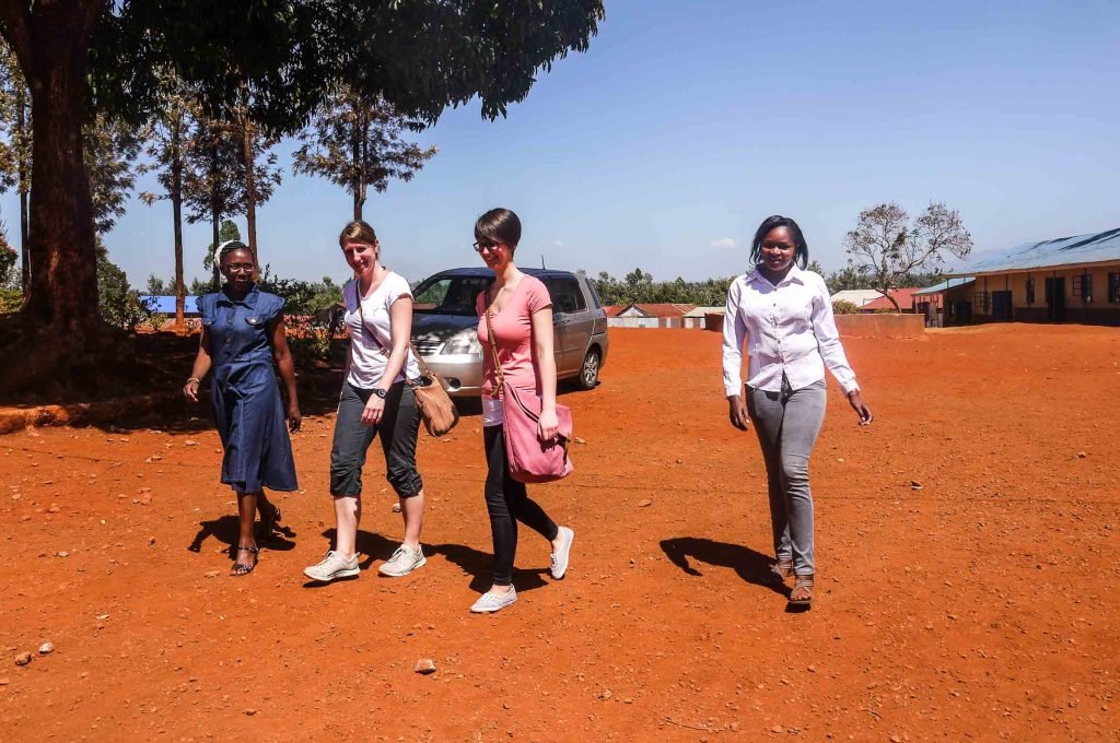Construction and Renovation in Nakuru, Kenya Participants leaving the school 8 1024x680 - Construction and Renovation in Nakuru, Kenya