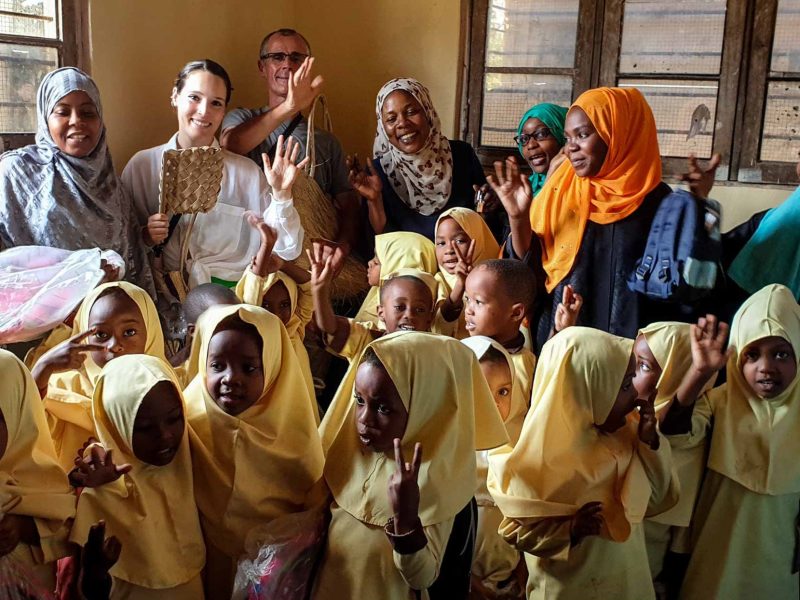 kids in classroom. 800x600 - Childcare Support in Stone Town, Zanzibar