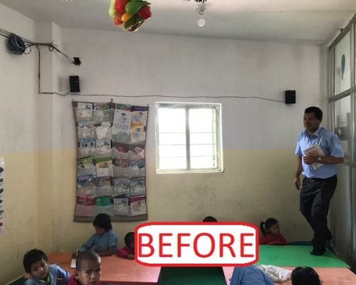 Before refurbishment kindergarten Before refurbishment kindergarten