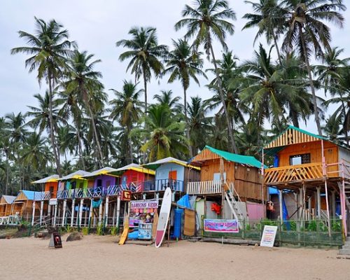 Goa beach huts ojze3dta2rnzkdraqlg946oing9xnen7lk2a6rkdk0 - Road Trip - 21 Day India (Goa, Backwaters, Munnar, Sikkim)