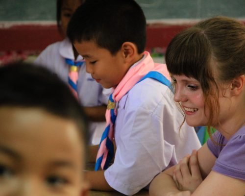 diana in thailand volunteering at the primary schoo diana in thailand volunteering at the primary schoo
