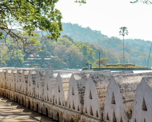 stone fence at kandy lake stone fence at kandy lake