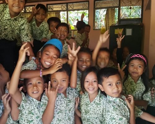 very cute children in Bali very cute children in Bali
