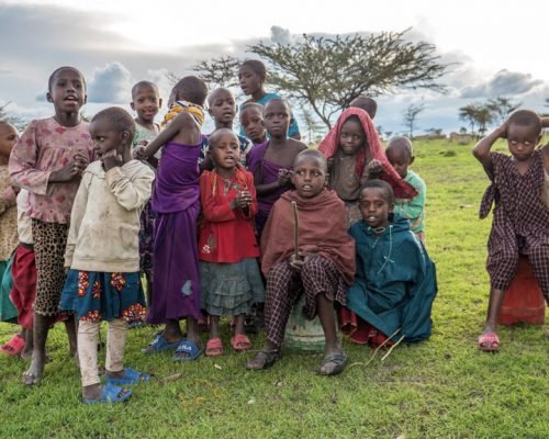 Maasai children Maasai children