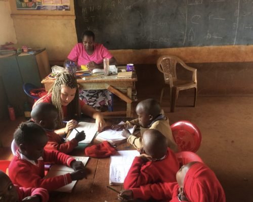 Participant checking students work 1 ol32ja64013uq3ocacxbh1ktp8f9weyi283c52u6xs - Kindergarten & Primary School Teaching Kenya