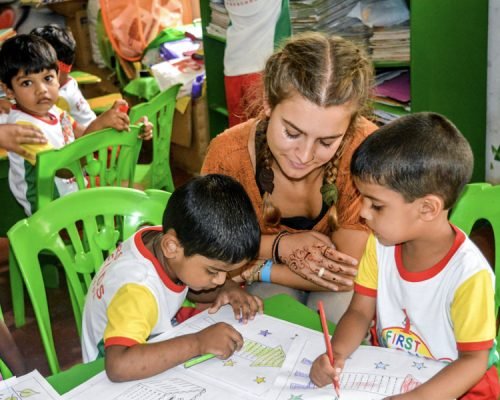 drawing at the kindergarten drawing at the kindergarten