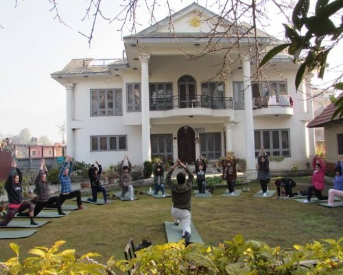 nepal yoga at the accommodation nepal yoga at the accommodation