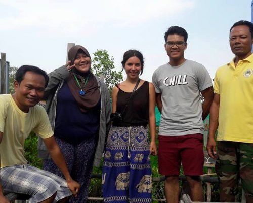 with Cambodian hosts with Cambodian hosts
